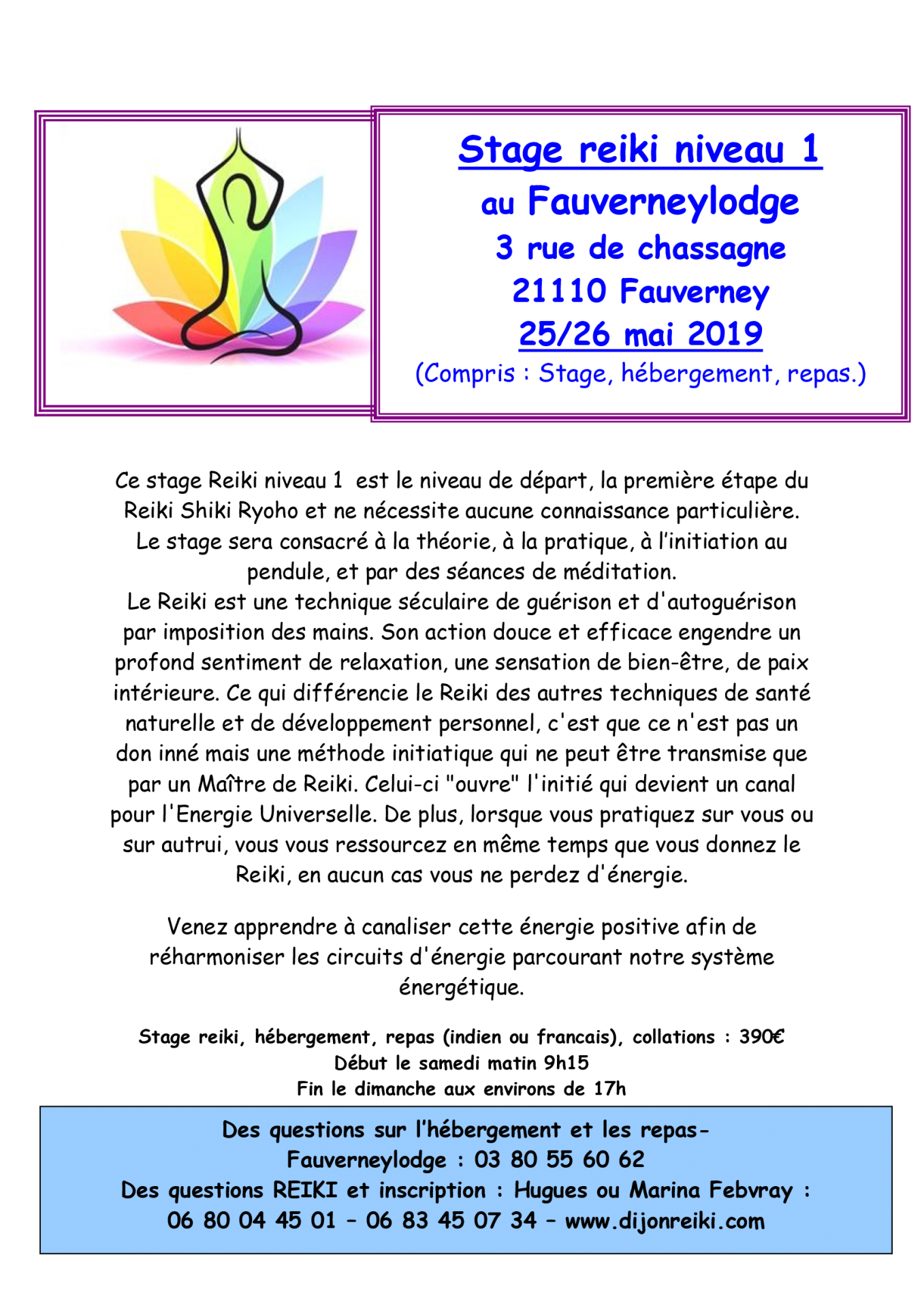 Dijonreiki et le fauverneylodge 2 1